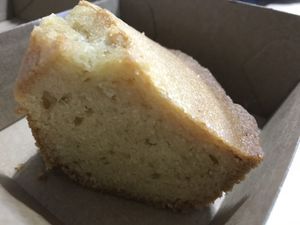 Vegan Lemon cake at Constantinople in Albany