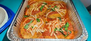 Chicken parmesan 🤤(vegan) at Pizzanada in Bloomfield