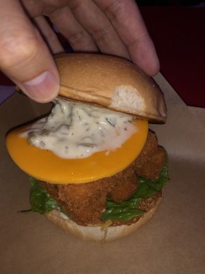 Vegan cheese that’s super pungent  at Love Handle in Central Singapore