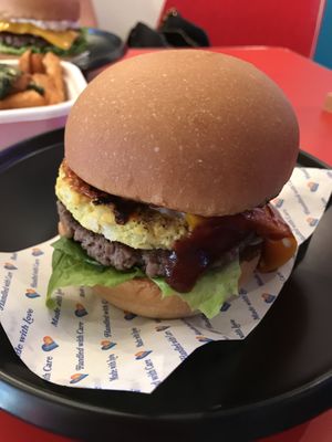 Vegan ramli - not bad, prefer the mushroom cheese at Love Handle in Central Singapore