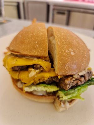 Double Cheeseburger  ~ 10/2/22 at Love Handle in Central Singapore