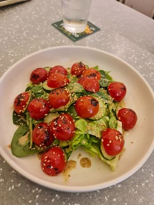 Smoked Tomato Salad  ~ 10/2/22 at Love Handle in Central Singapore