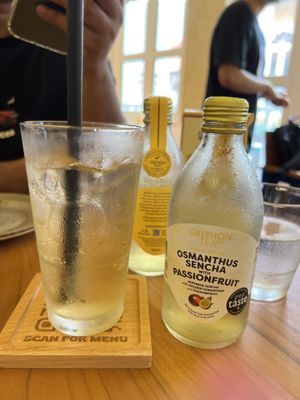 Tea tasted good too  at Love Handle in Central Singapore