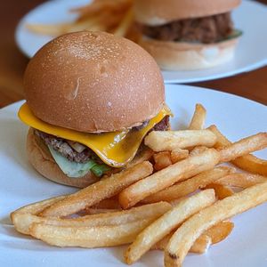 Mushroom Swiss Burger at Love Handle in Central Singapore