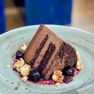Chocolate Mousse Cake at Love Handle in Central Singapore