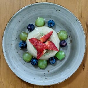 Oat Milk Pudding at Love Handle in Central Singapore