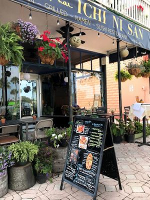 Front Entrance at Ichi Ni San in Daytona Beach