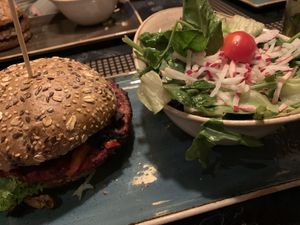 Vegan BBQ at Peter Pane in Dusseldorf