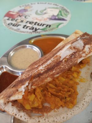 Masala thosai $3 at Heavens in Central Singapore
