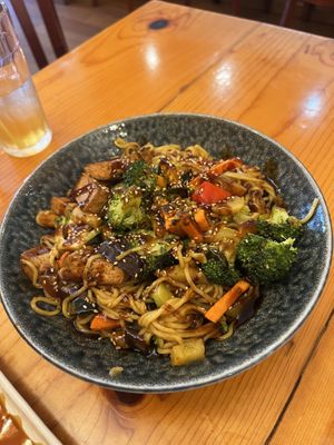 Tofu yakisoba   at OCO Time in Ukiah