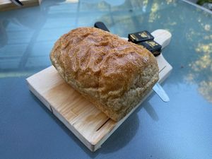 Dinner Loaf (vegetarian) at The Crêpe Place in Santa Cruz