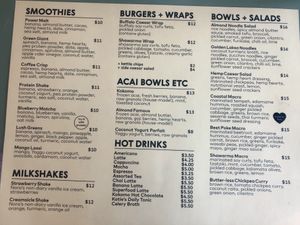 Menu : May 8, 2022  at Kokomo in North Vancouver