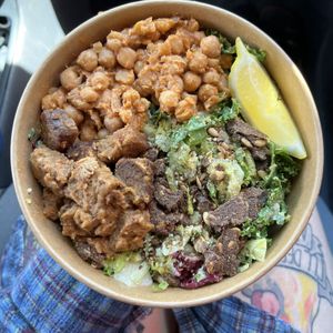 Hemp Caeser Salad, add tempeh    at Kokomo in North Vancouver