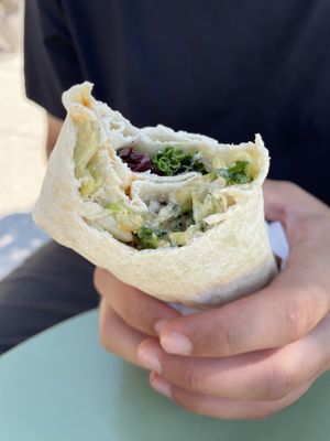 Buffalo wrap  at Kokomo in North Vancouver