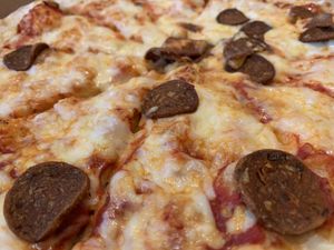 Jackfruit pepperoni  at Papa John's in Gateshead