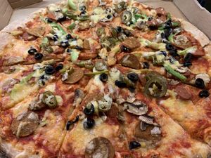 Vegan works XXL  at Papa John's in Gateshead