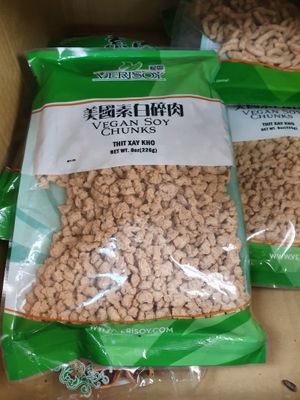 Soy chunks at Dong-A Supermarket in Orlando