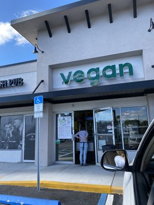 Storefront at Dunedin Vegan Deli in Clearwater