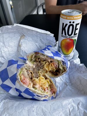 Impossible crack wrap  at Dunedin Vegan Deli in Clearwater