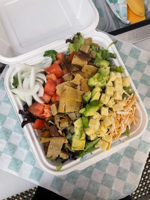 Cobb Salad at Dunedin Vegan Deli in Clearwater