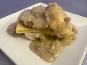 Weekend Special
Kind Biscuits and Gravy at Dunedin Vegan Deli in Clearwater