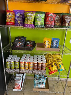 Vegan Snacks and Groceries at Dunedin Vegan Deli in Clearwater