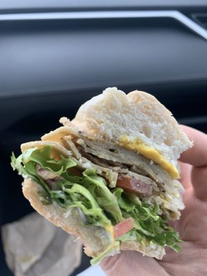 Delicious sub  at Dunedin Vegan Deli in Clearwater