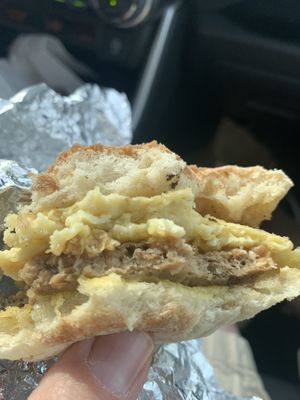 Egg McBluffin  at Dunedin Vegan Deli in Clearwater