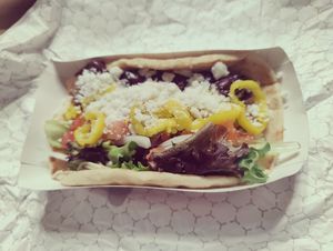 Gyro at Dunedin Vegan Deli in Clearwater