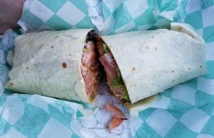 Buffalo Wranch Wrap at Dunedin Vegan Deli in Clearwater