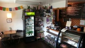 inside at Peace Pies in San Diego