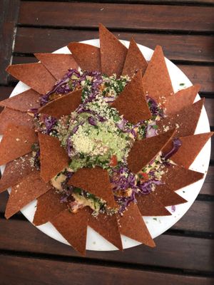 Nachos at Peace Pies in San Diego