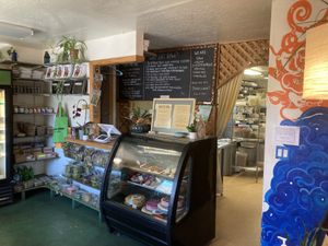 Counter at Peace Pies in San Diego