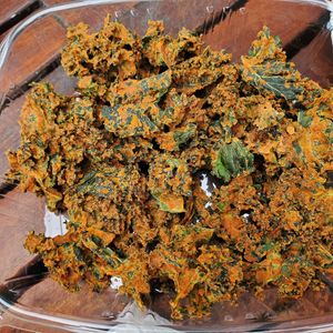 Chipotle Kale Chips at Peace Pies in San Diego