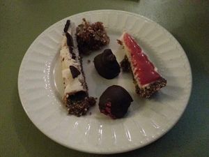 Dessert sampler at Peace Pies in San Diego