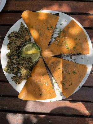 quesadilla   at Peace Pies in San Diego