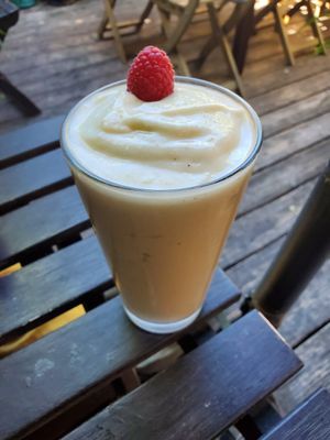 Durian shake at Peace Pies in San Diego