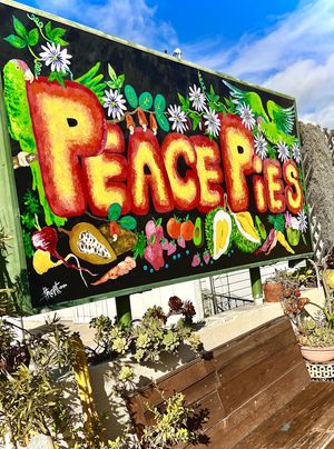   at Peace Pies in San Diego