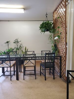 Some area Seating indoors at Peace Pies in San Diego