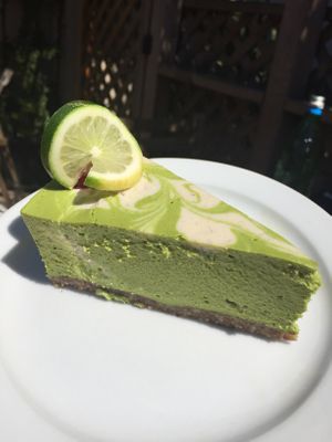 Key lime cheesecake  at Peace Pies in San Diego