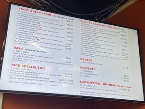 menu as of august 1, 2021 at Spice Culture Grocery Store in Winter Garden