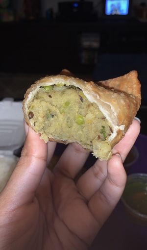 beautiful samosas!  at Spice Culture Grocery Store in Winter Garden