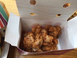 Blooming onion at PLNT Burger in Columbia