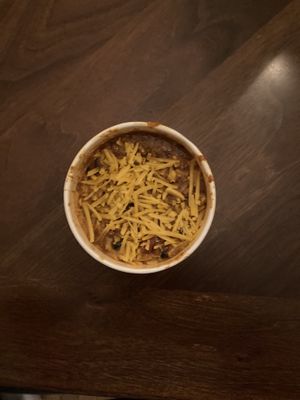 Chili w/o sour cream & chives  at PLNT Burger in Columbia