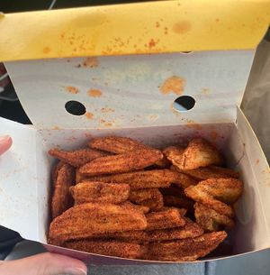 Crispy Herbed Fries w/ Spicy Dust  at PLNT Burger in Columbia