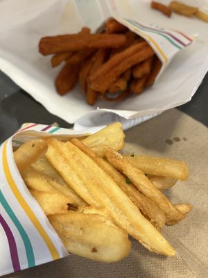 Fries!!  at PLNT Burger in Columbia