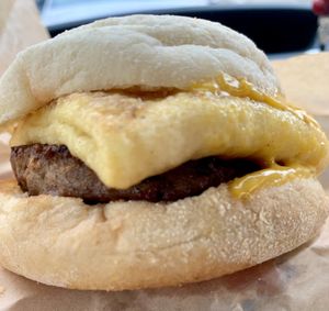 Egg Sammy  at PLNT Burger in Columbia