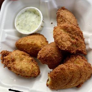 Accra Malanga Fritter’s  at Baba in Kerhonkson