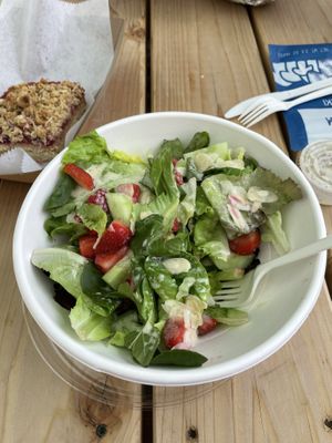 Summer salad  at Baba in Kerhonkson