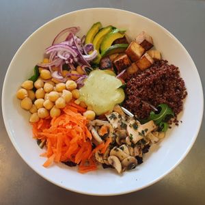 Buddha Bowl  at BuddhaBowl Café in Strangnas